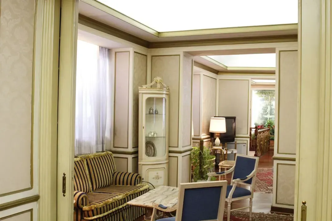 Lobby sitting area