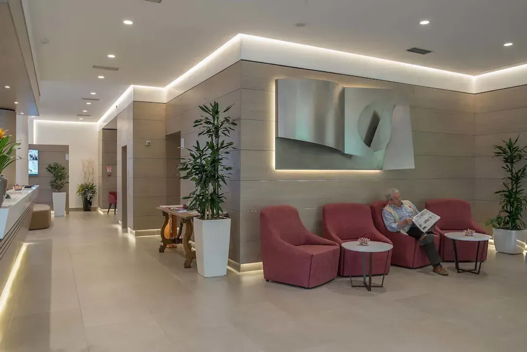 Lobby sitting area