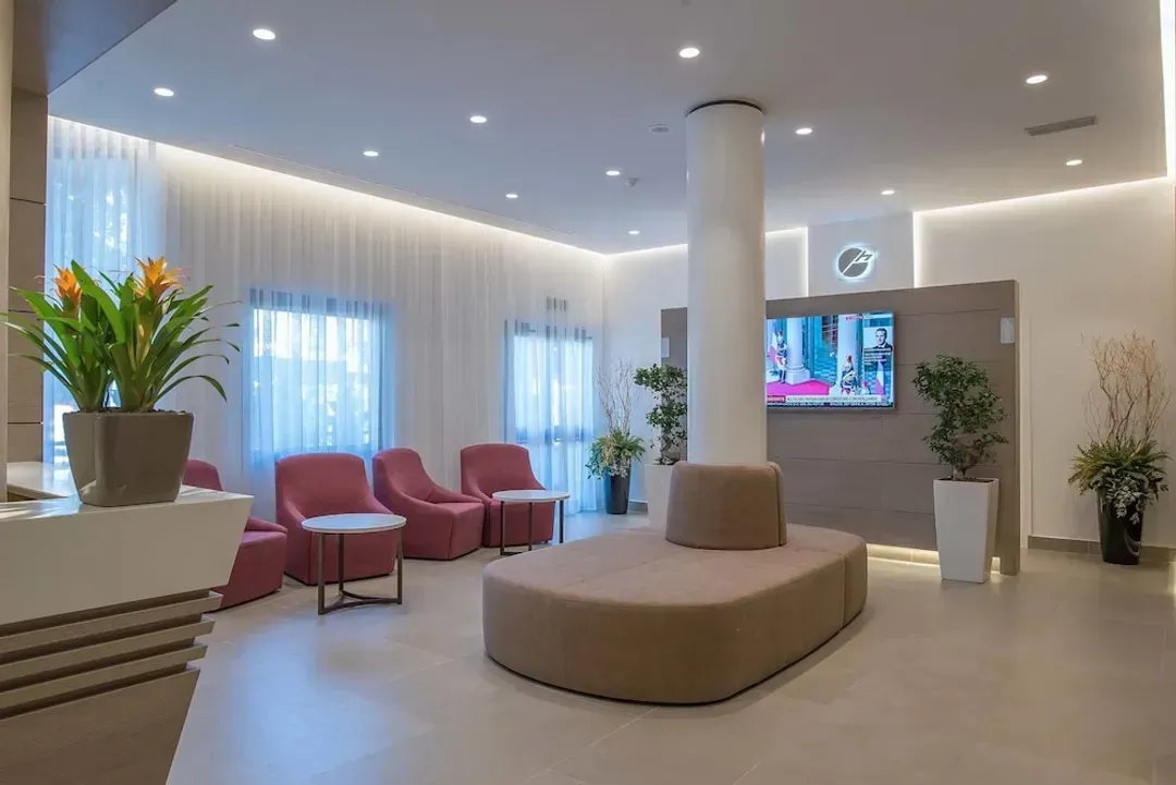Lobby sitting area