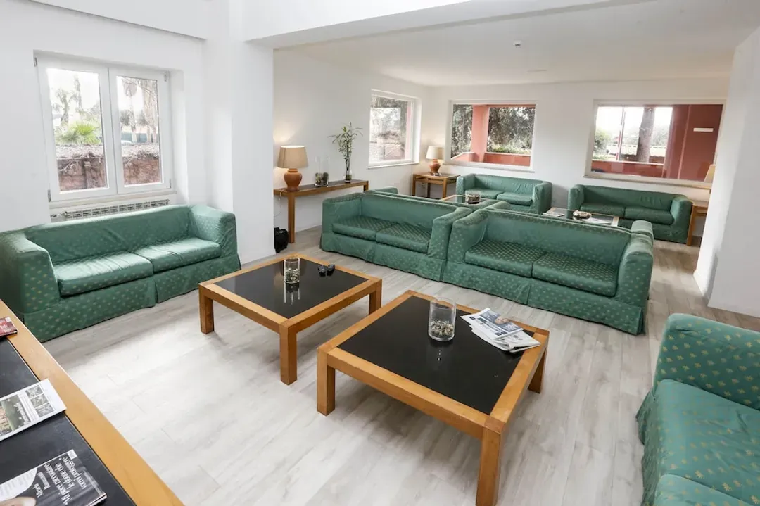 Lobby sitting area