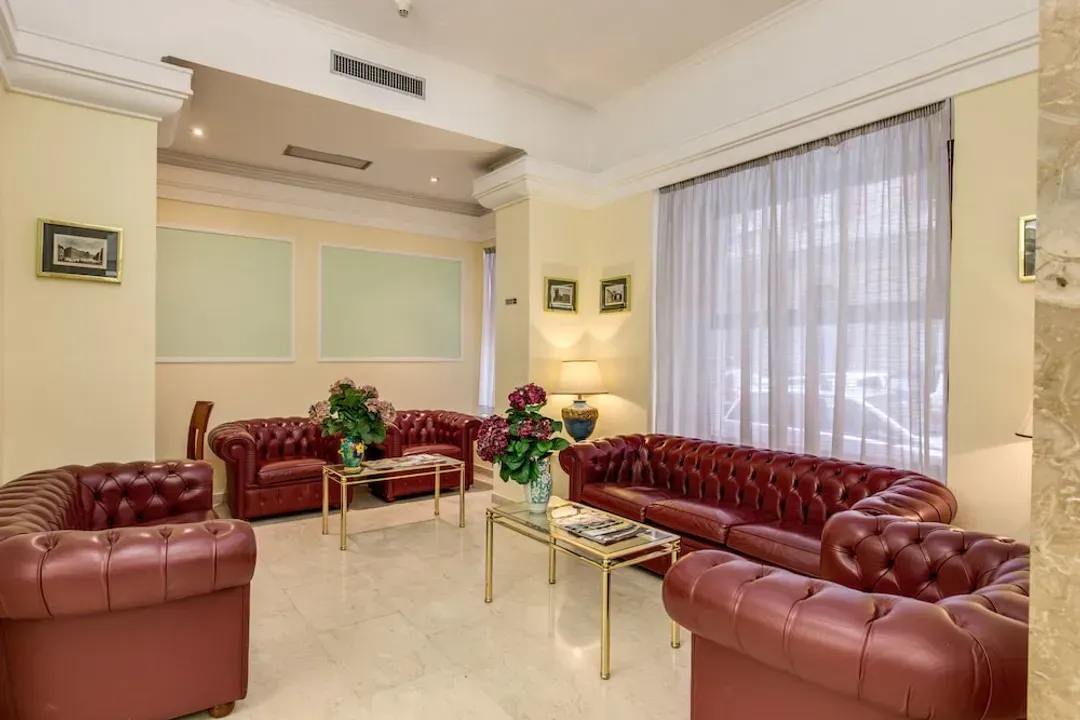 Lobby sitting area