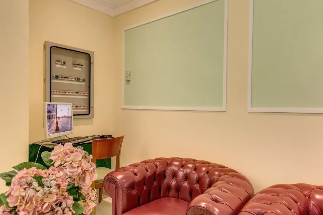 Lobby sitting area