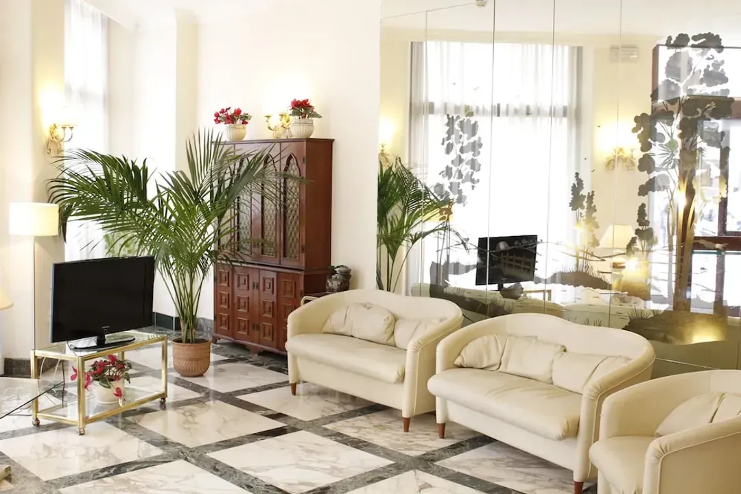 Lobby sitting area