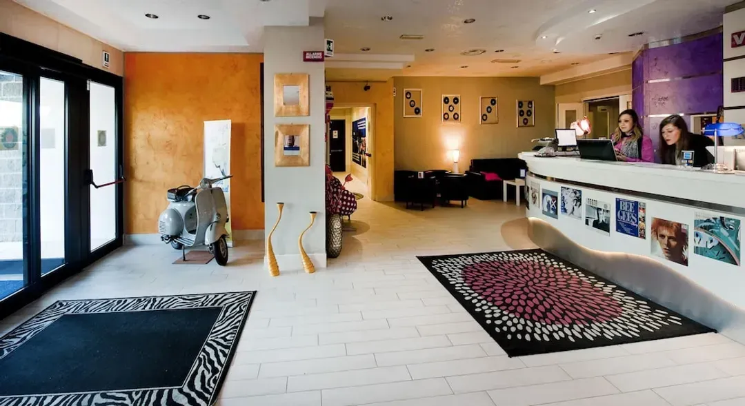 Interior entrance