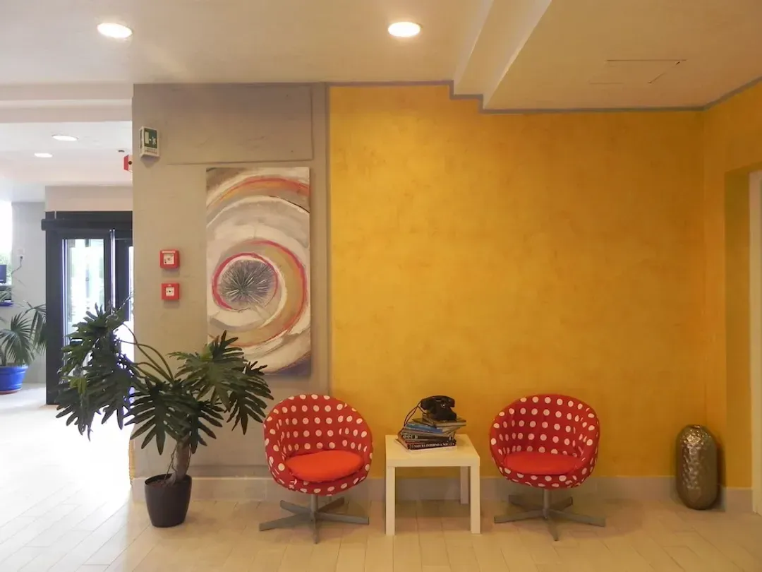 Lobby sitting area