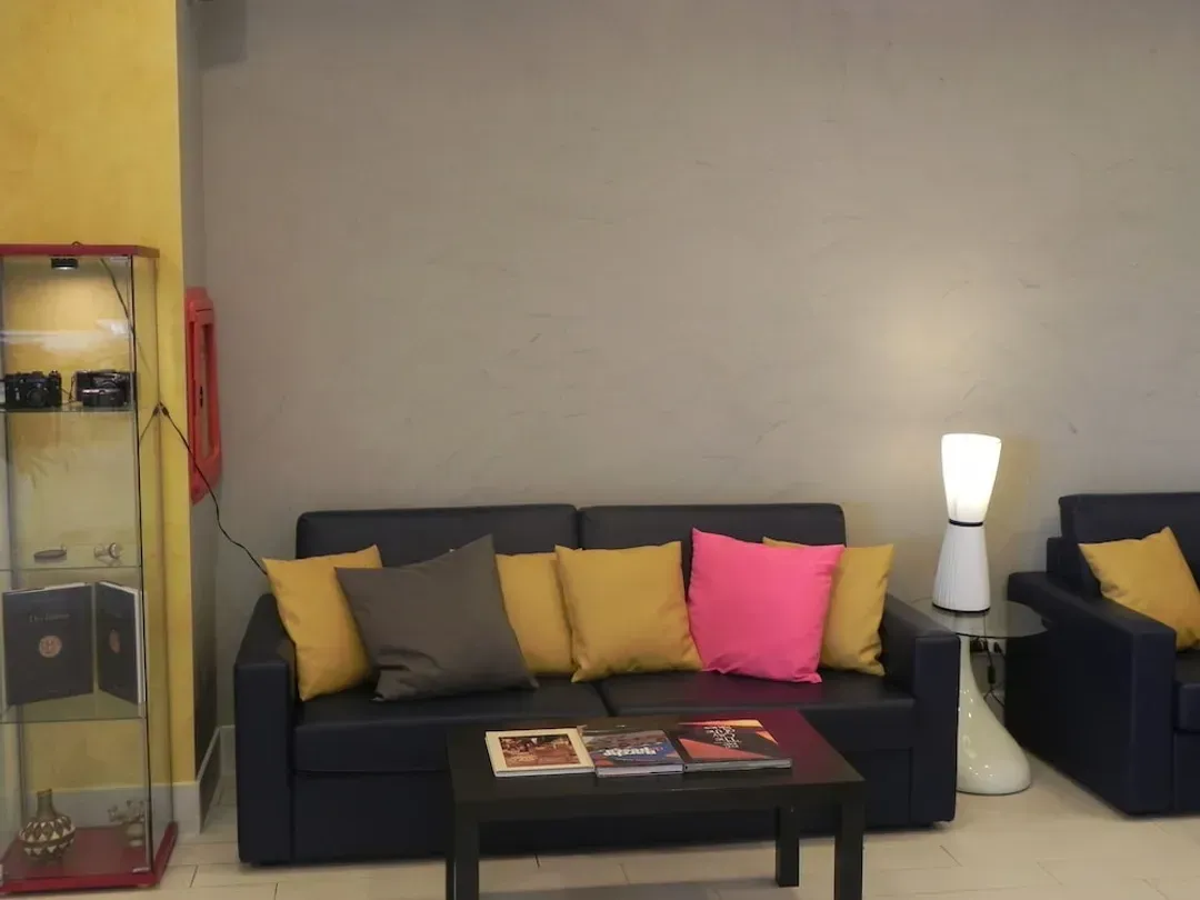 Lobby sitting area