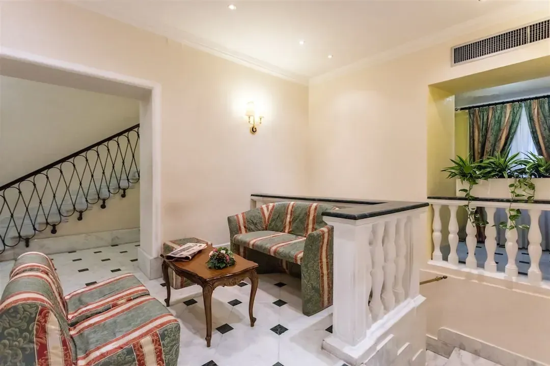 Lobby sitting area