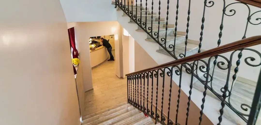Interior entrance