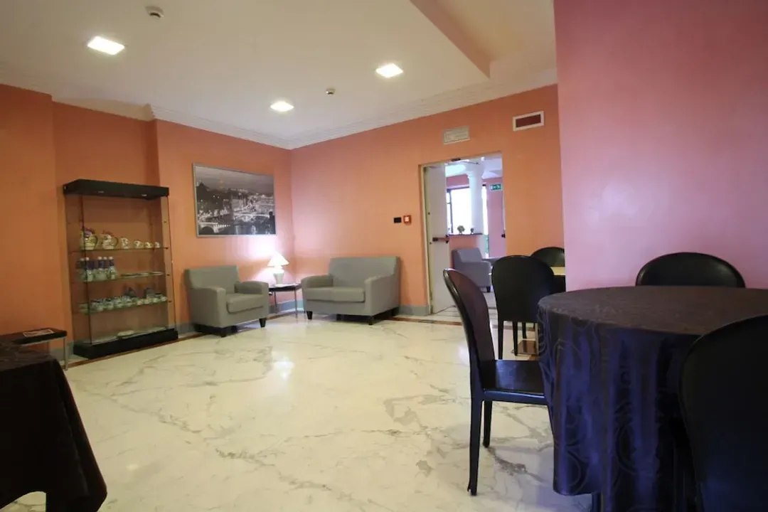 Lobby sitting area