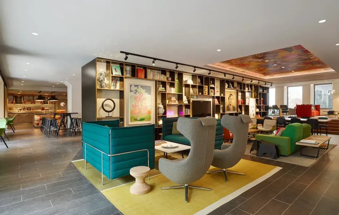 Lobby sitting area