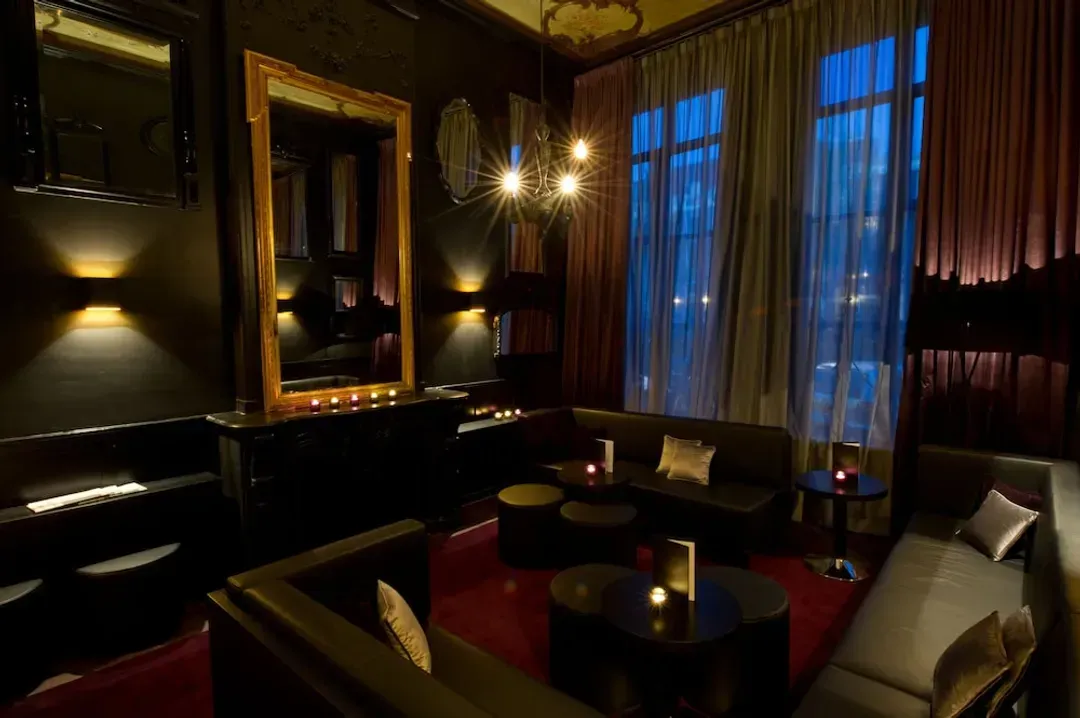Lobby sitting area