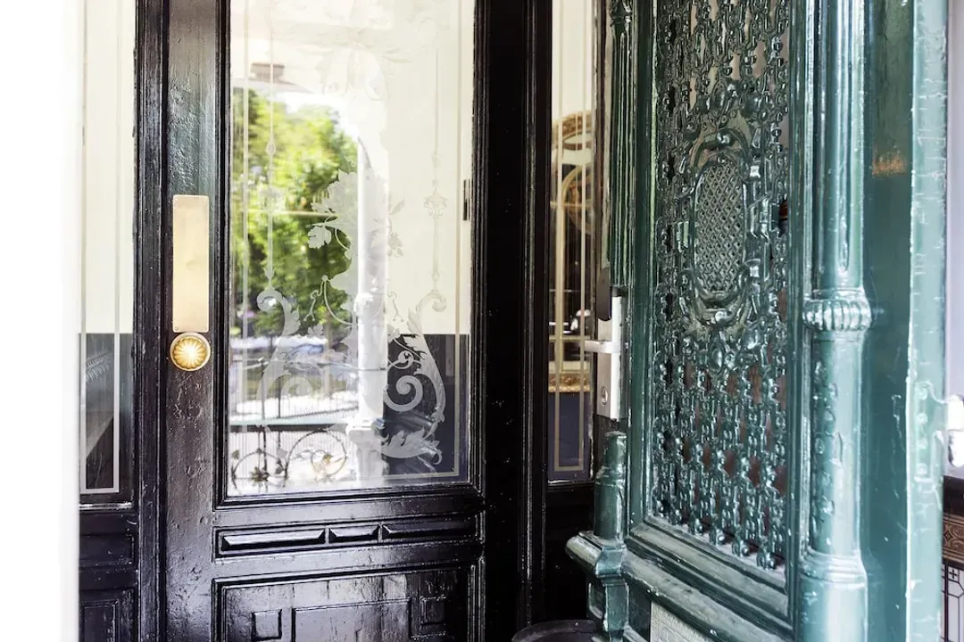Interior entrance