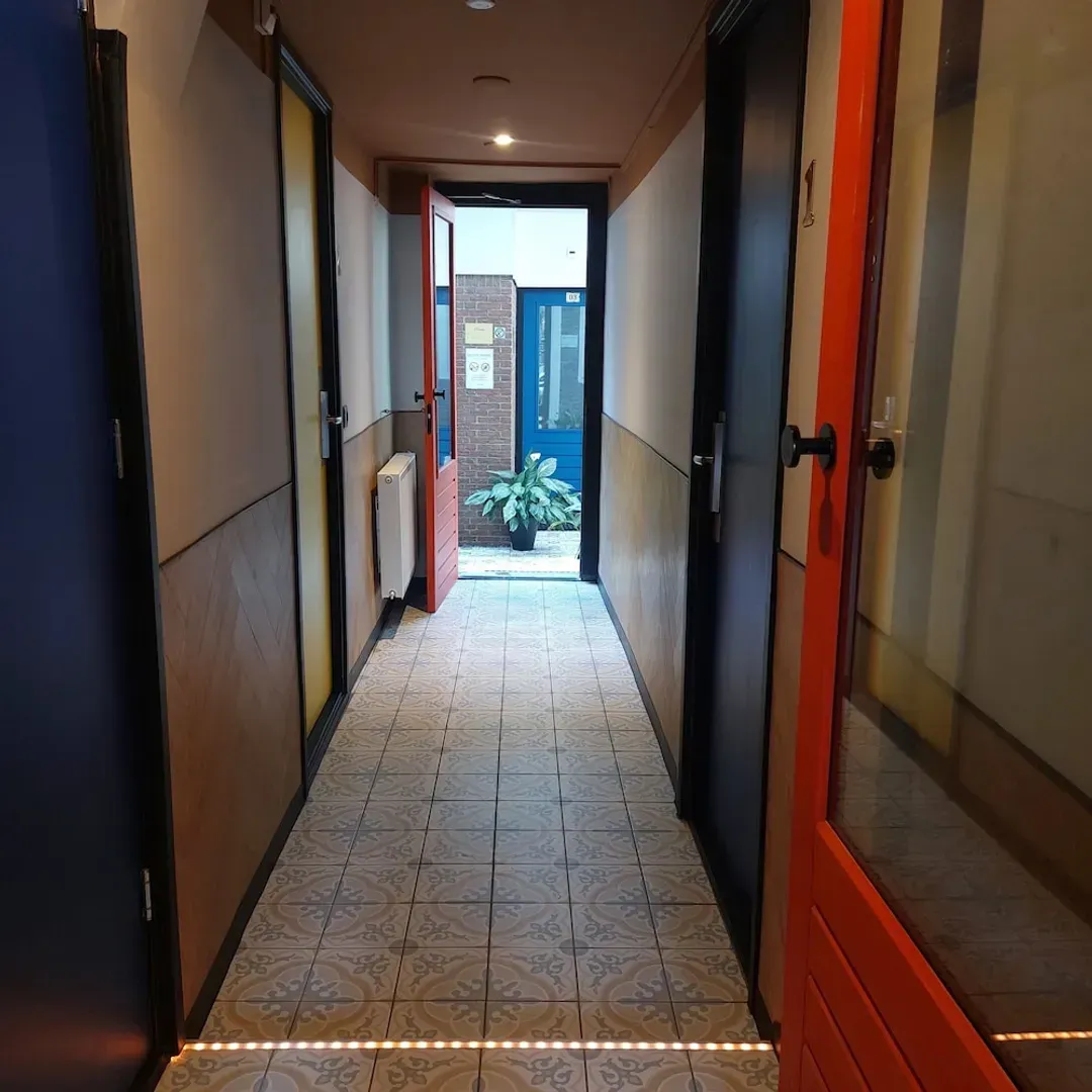 Interior entrance
