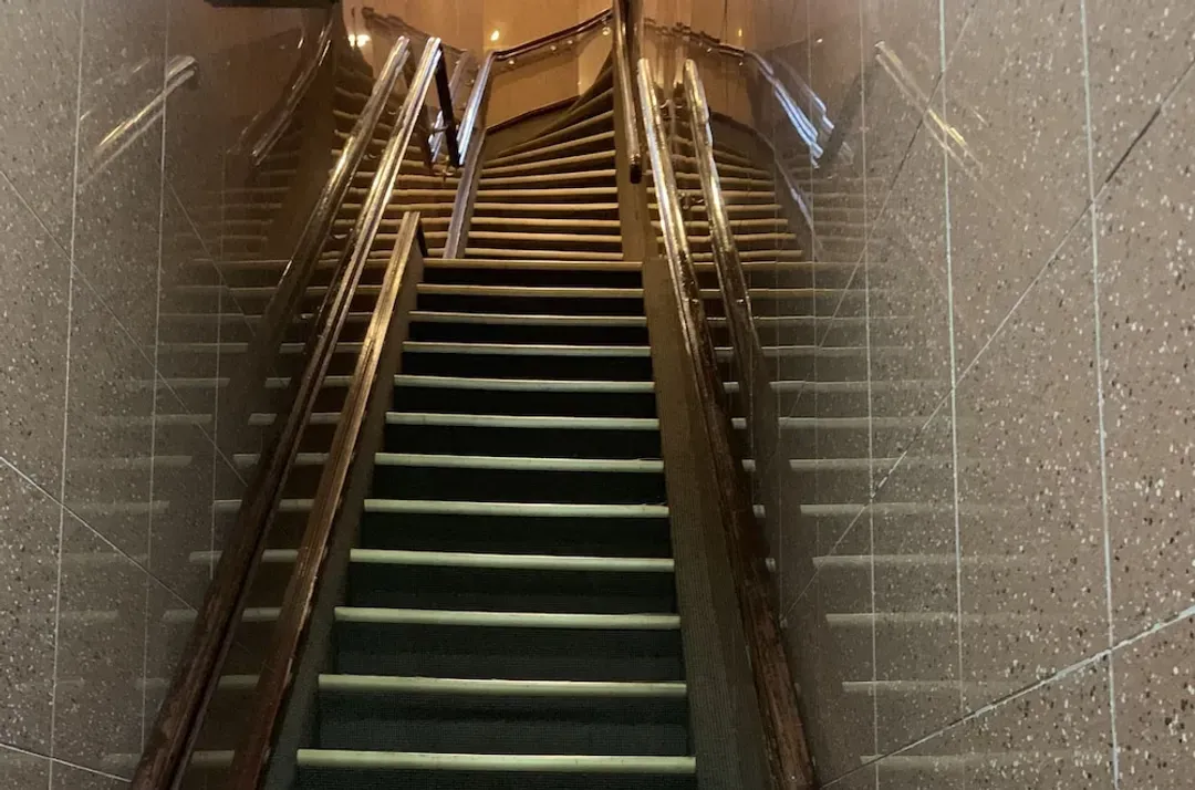 Interior entrance