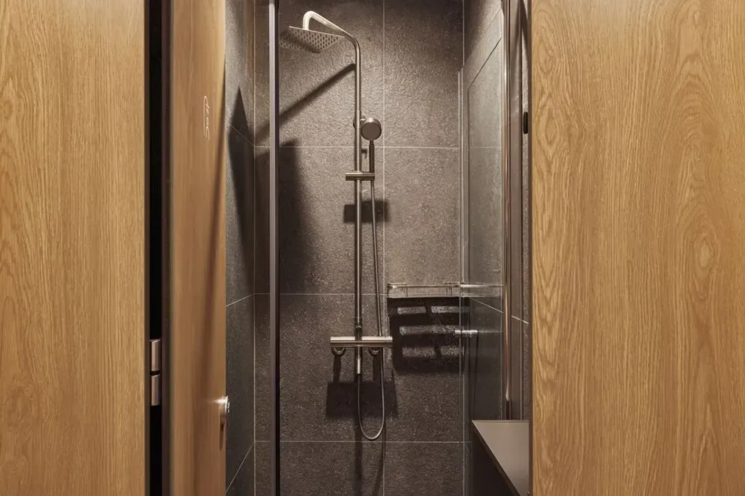 Shared bathroom