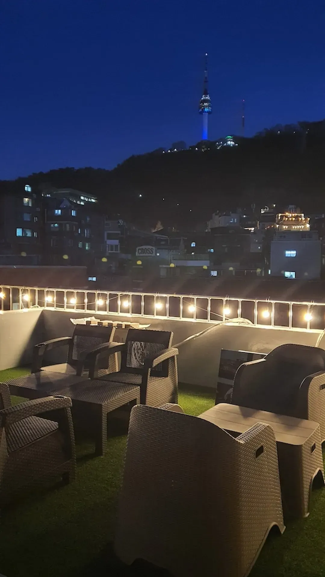 Rooftop terrace