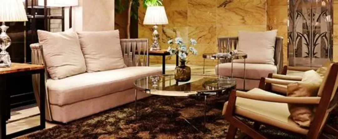 Lobby sitting area