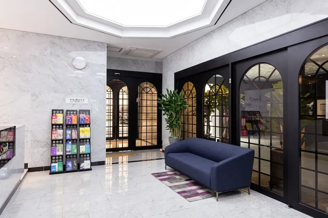 Lobby sitting area