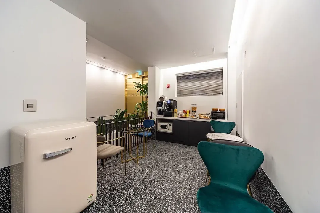 Lobby sitting area
