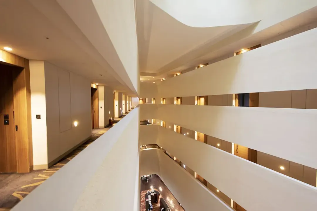 Interior entrance