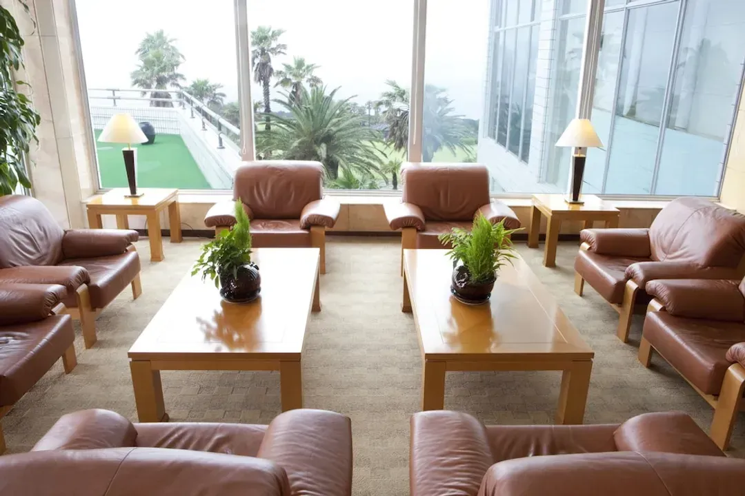 Lobby sitting area