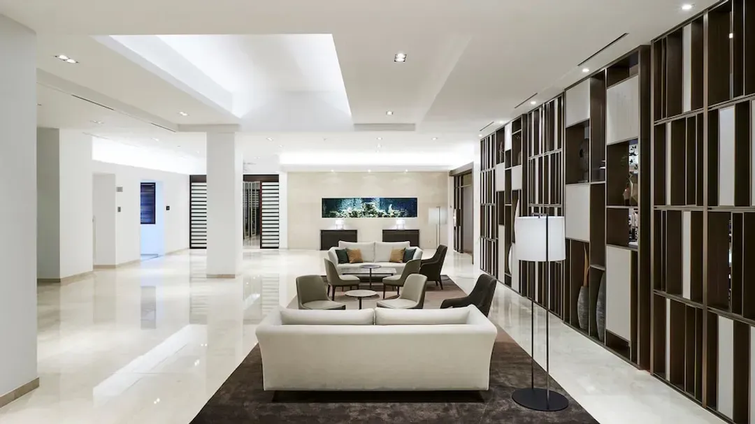 Lobby sitting area