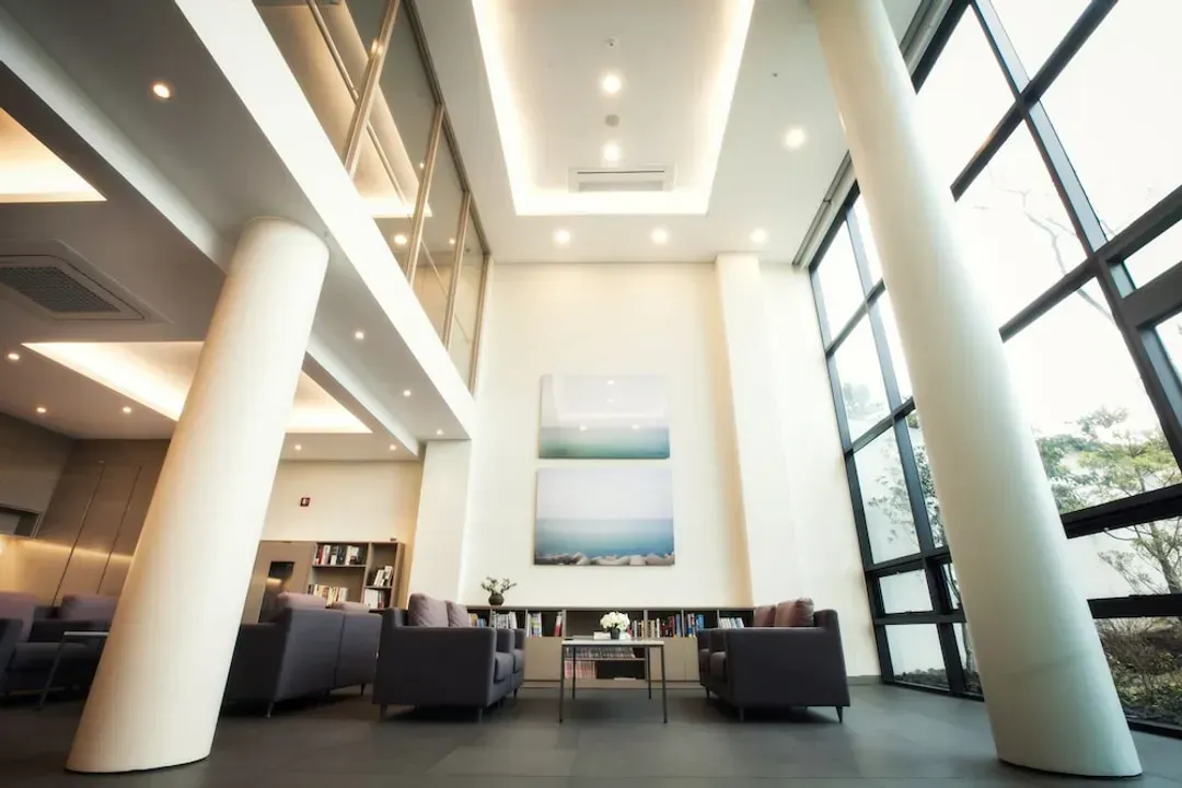 Lobby sitting area