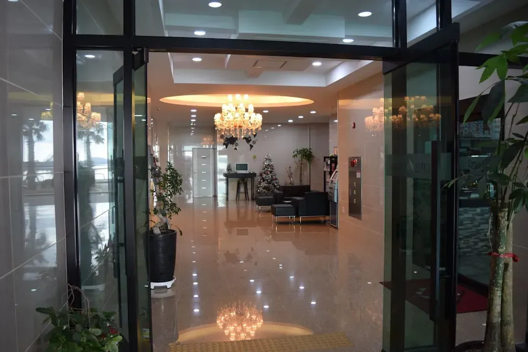 Interior entrance