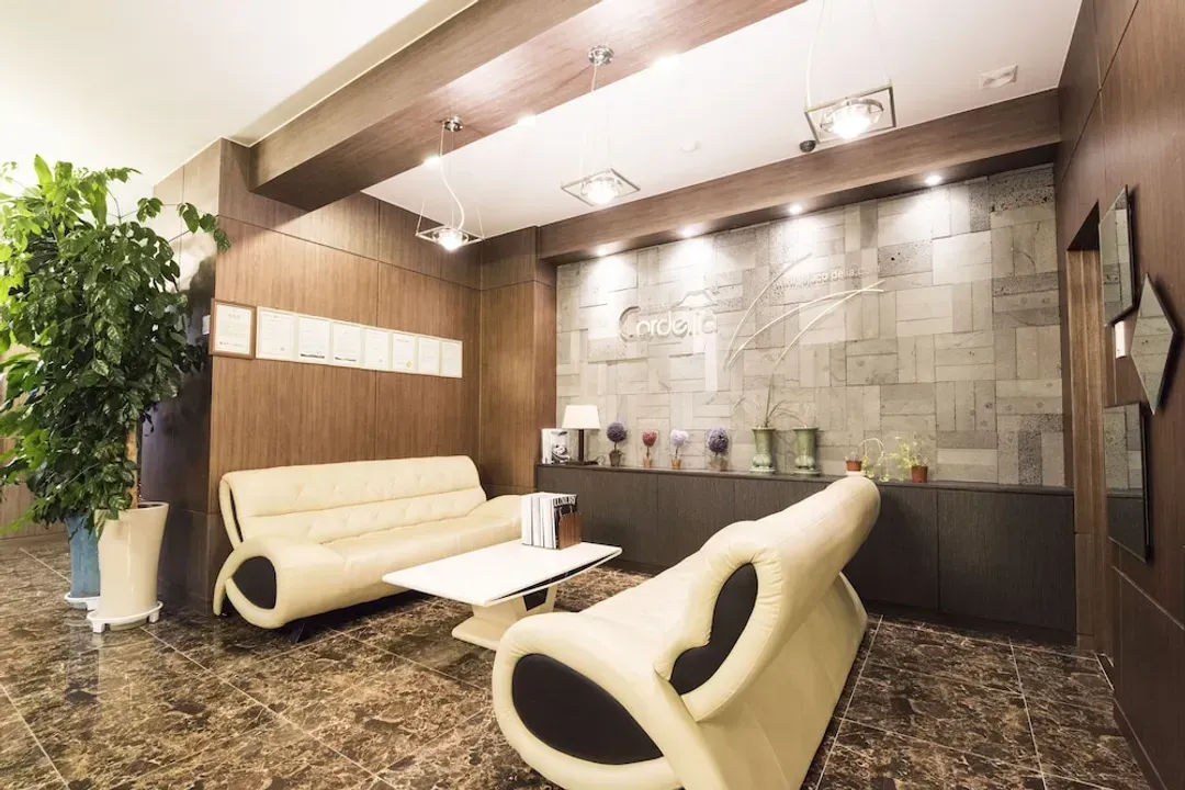 Lobby sitting area