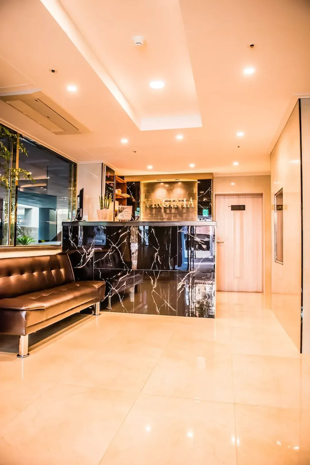 Lobby sitting area