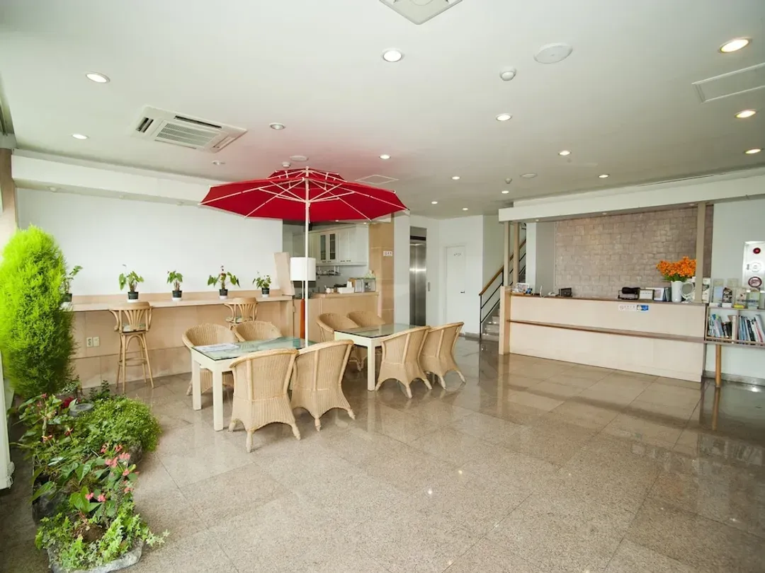 Lobby sitting area