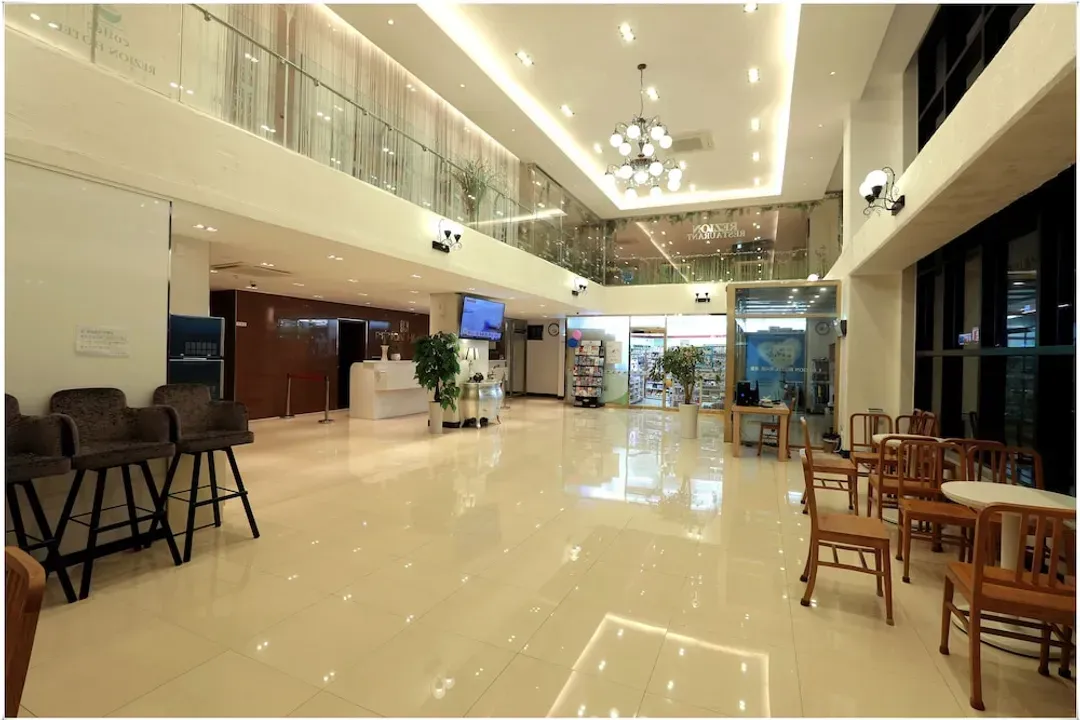 Interior entrance