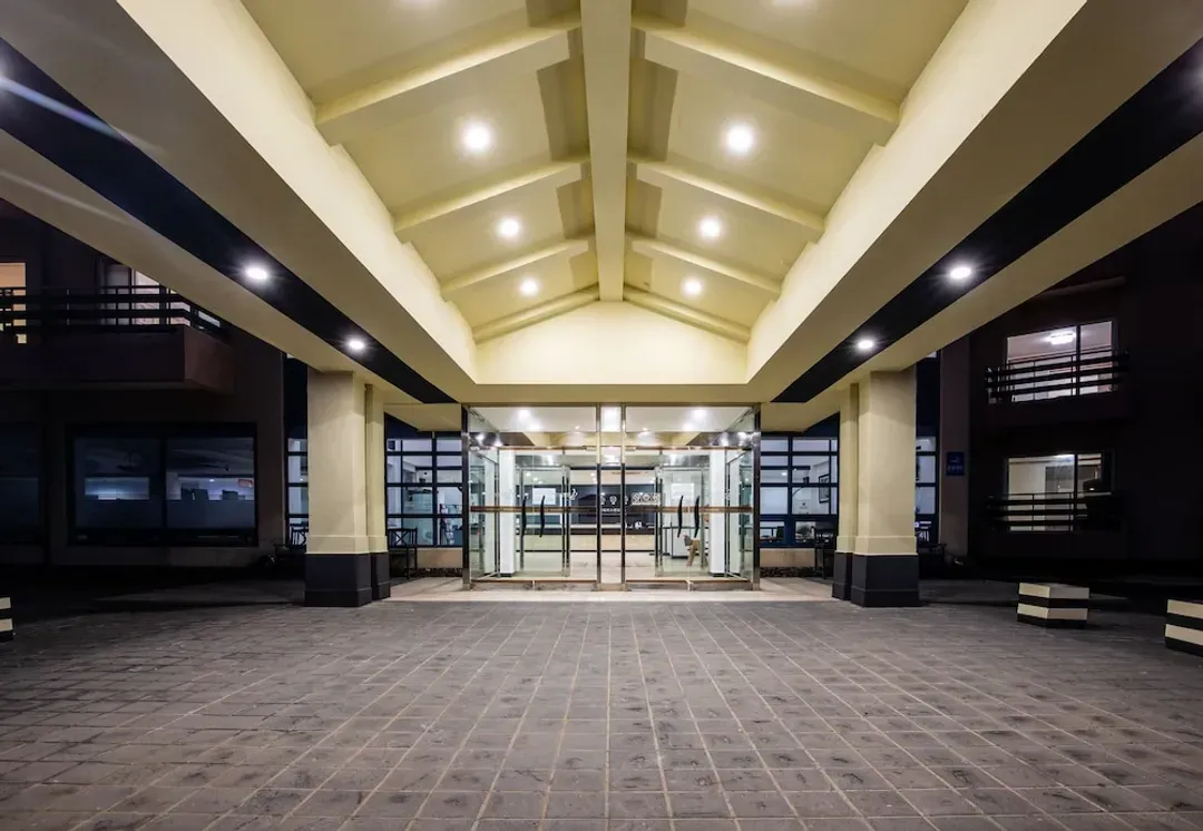 Interior entrance