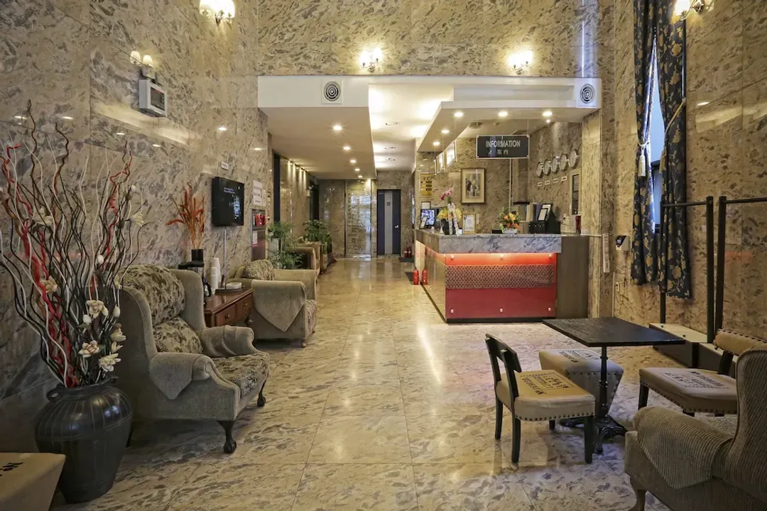 Lobby sitting area