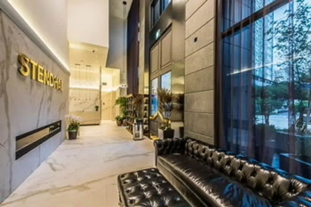 Interior entrance