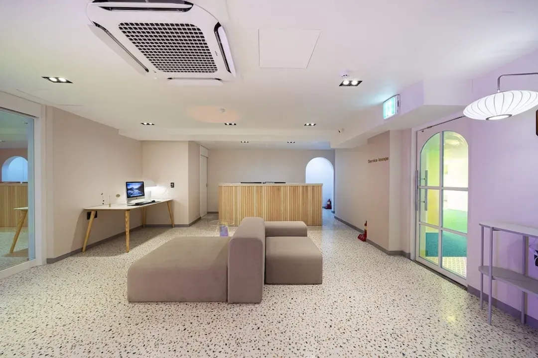 Lobby sitting area