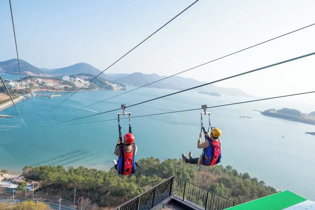Ziplining