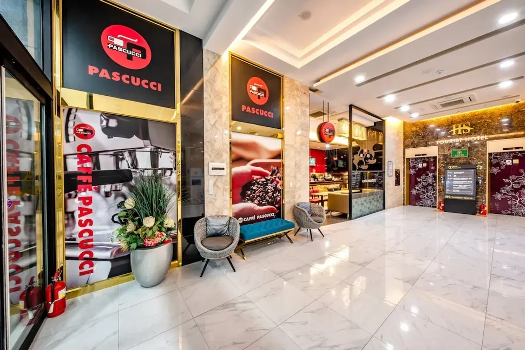 Lobby sitting area