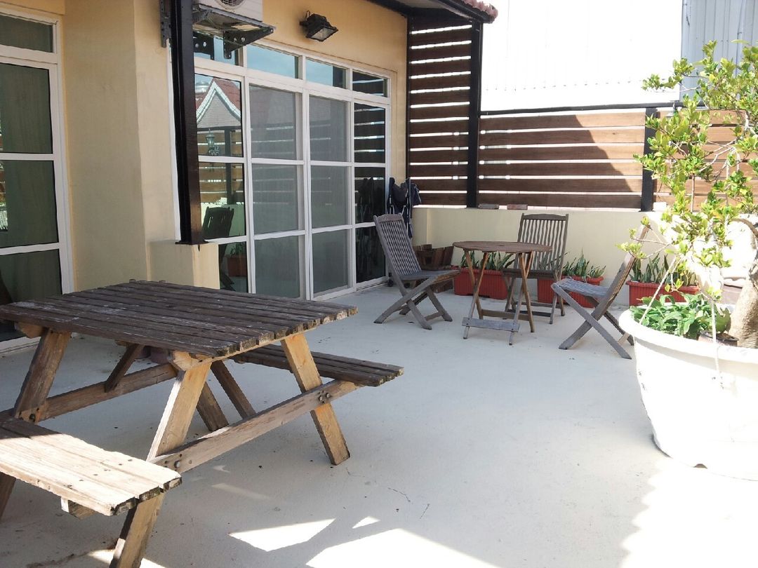 B棟雙人房(戶外休息區)