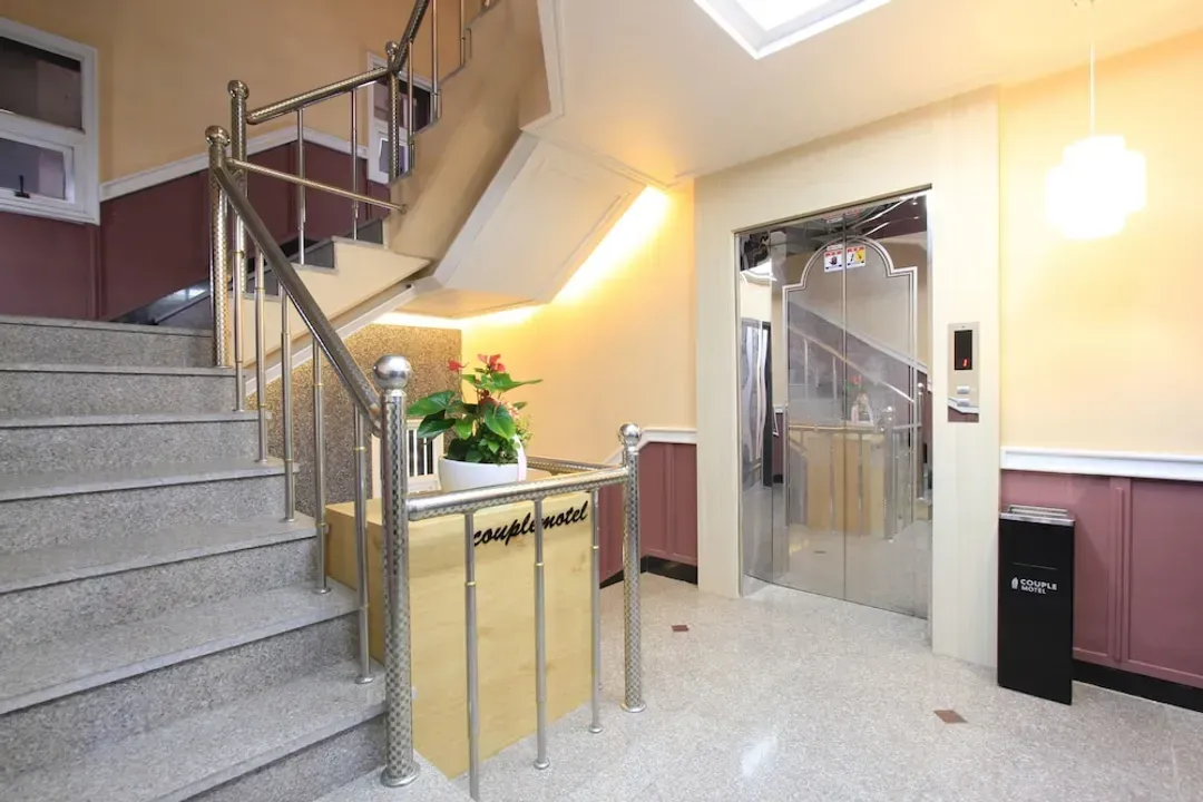 Interior entrance