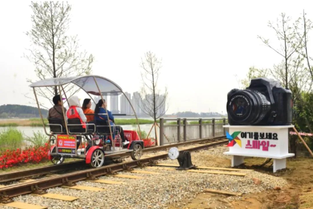 義王鐵道自行車 (4人/台)