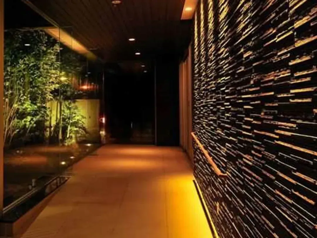 Interior entrance