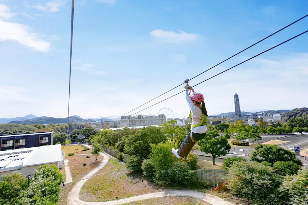 Ziplining