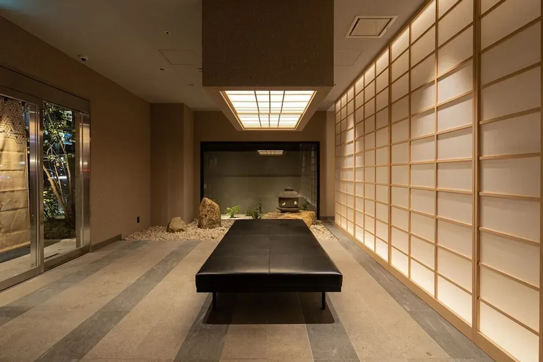 Interior entrance