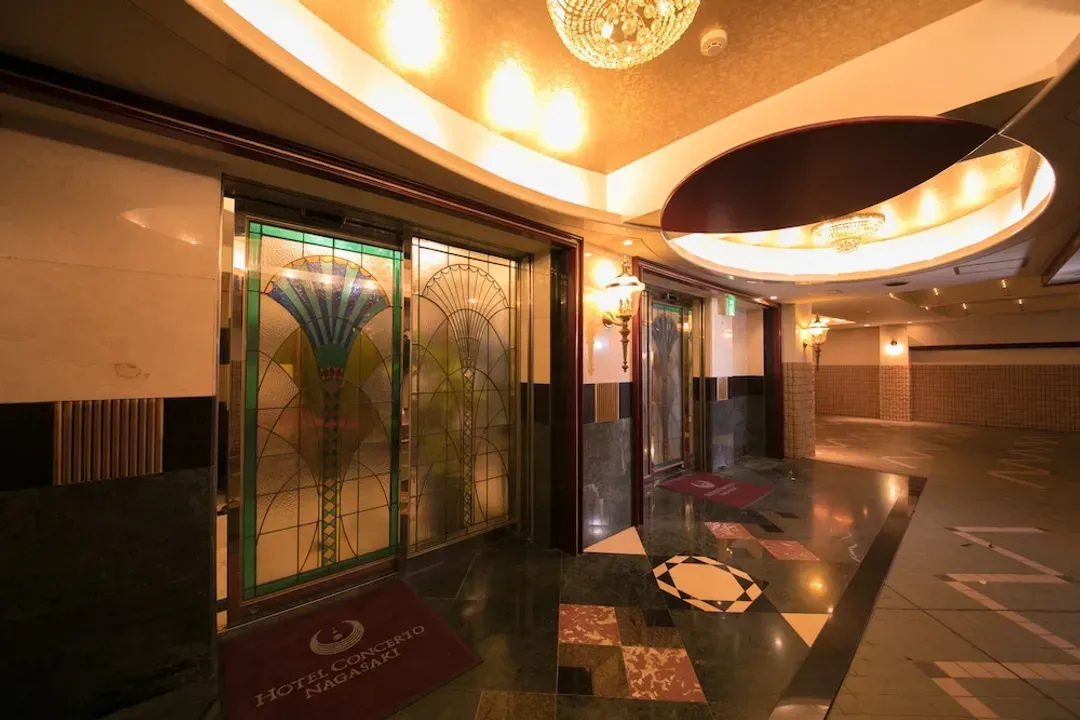 Interior entrance