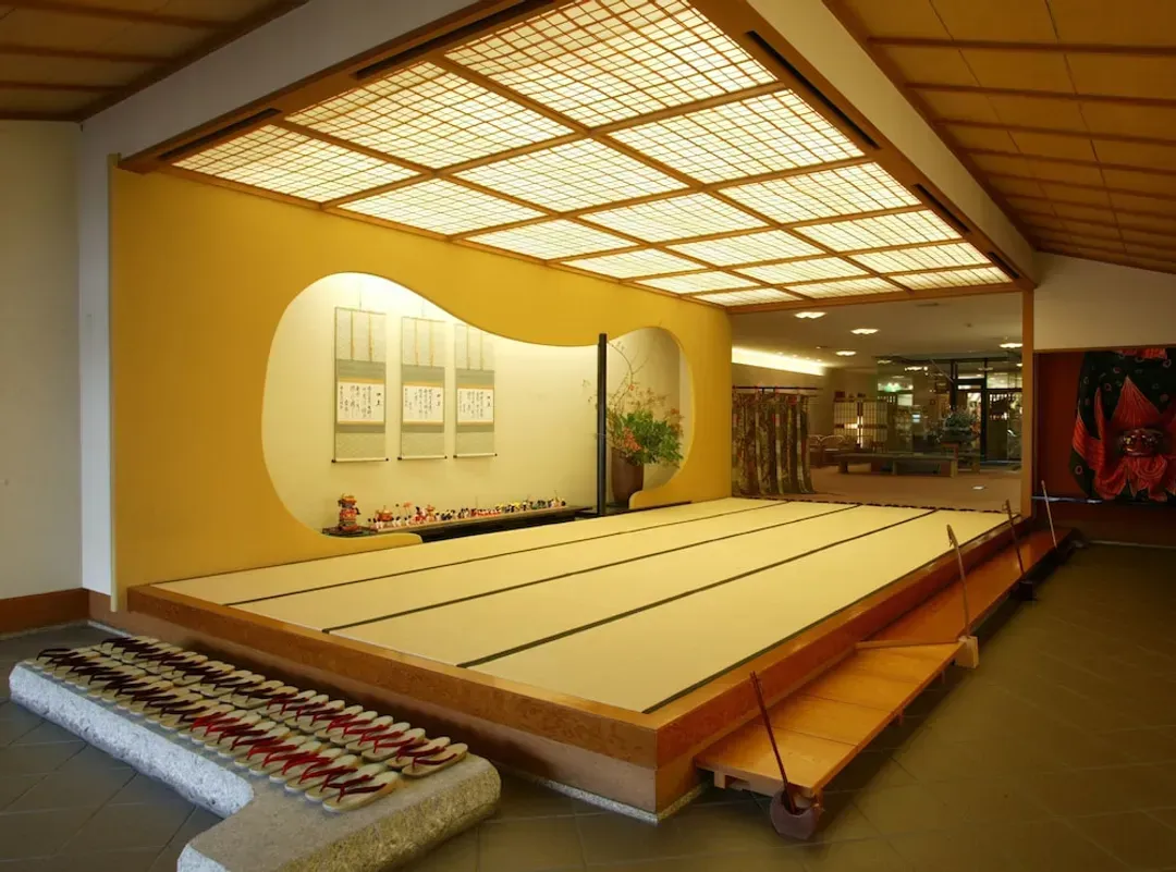 Interior entrance