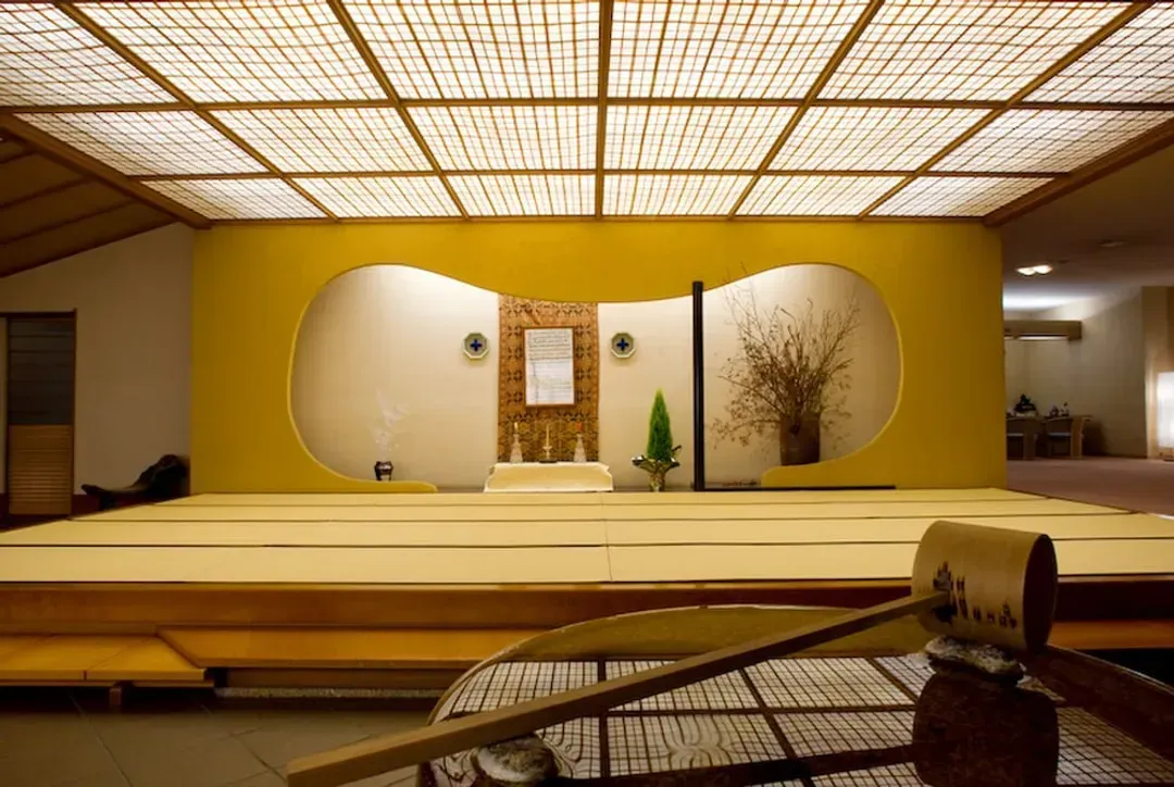 Interior entrance