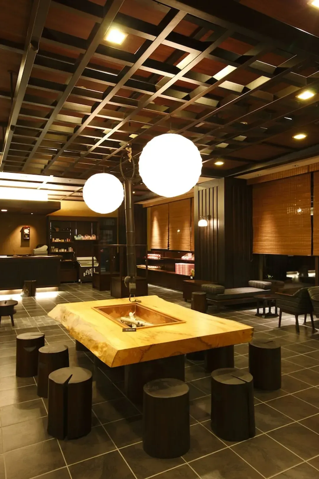 Interior entrance
