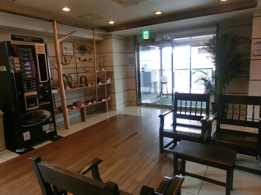 Interior entrance