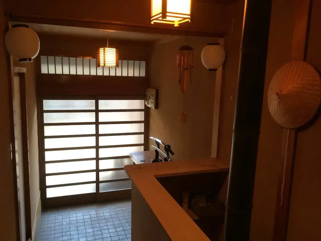 Interior entrance